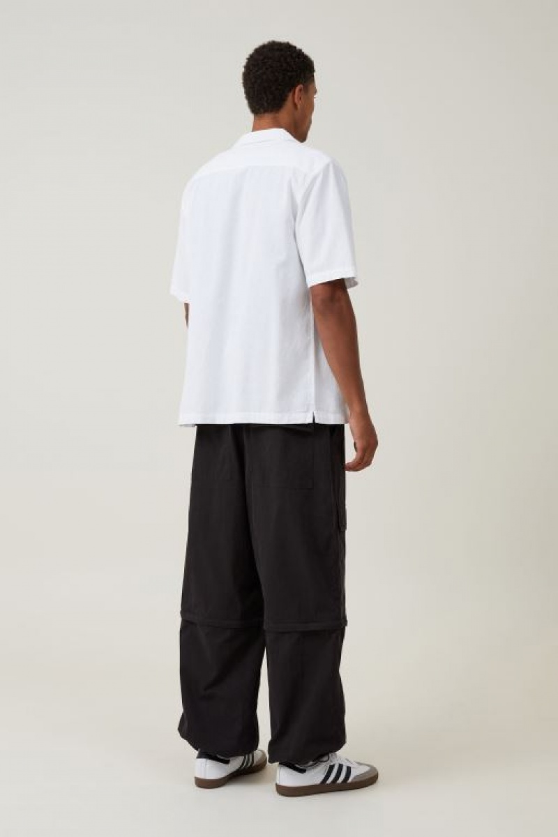 Pantalon Cotton On Parachute Super Baggy Hombre Negras | bS93i2APFpg