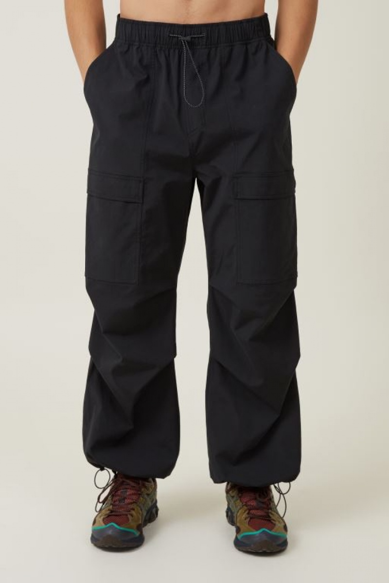 Pantalon Cotton On Parachute Utility Hombre Negras | 3piFWgmhFsF