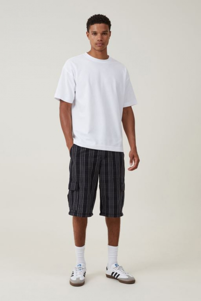 Pantalon Cotton On Parachute Zip Off Hombre Negras | FuNe7TVpKFe