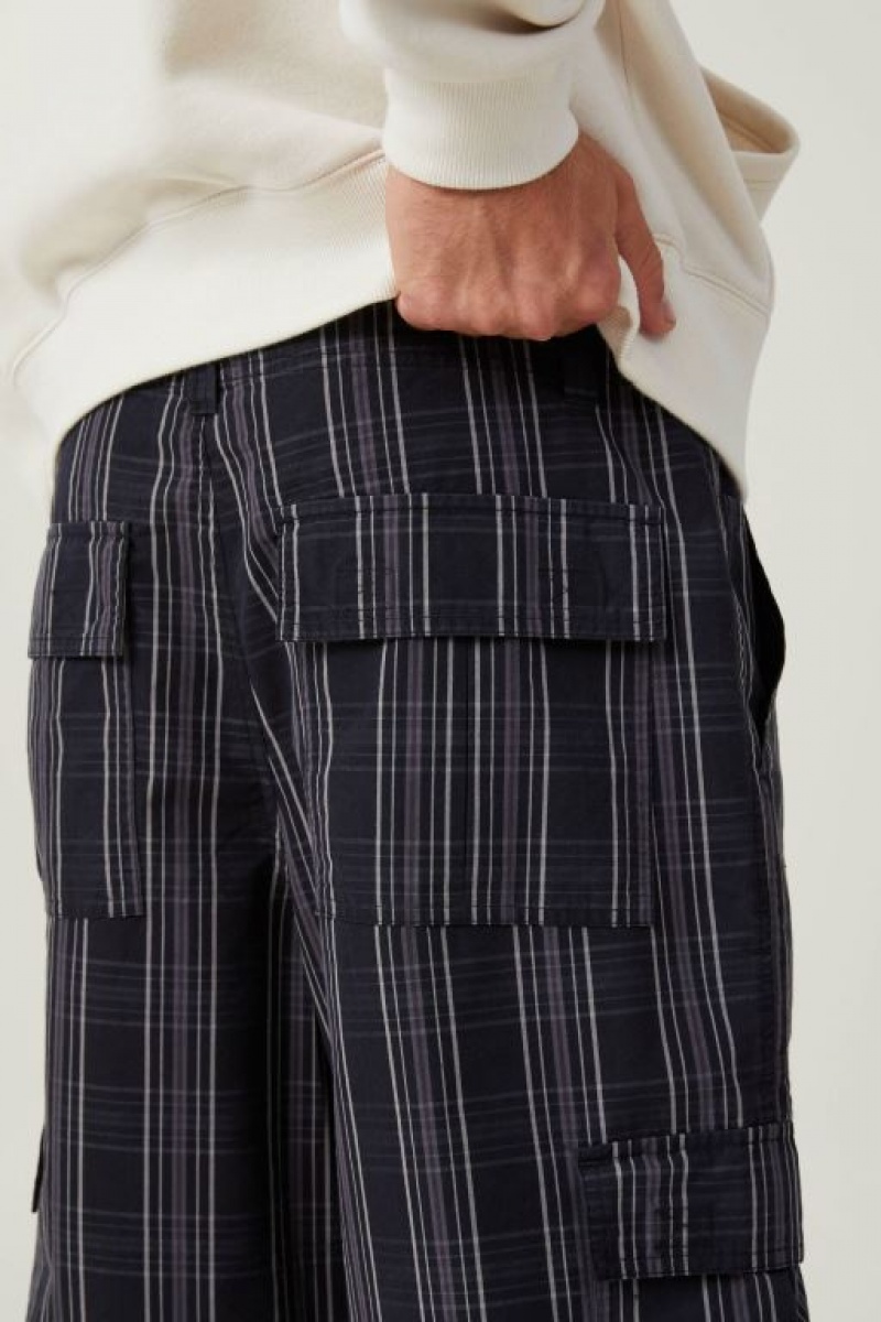 Pantalon Cotton On Parachute Zip Off Hombre Negras | FuNe7TVpKFe