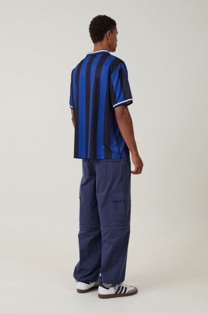 Pantalon Cotton On Parachute Zip Off Hombre Azul Marino | wXRY1PXLHmB