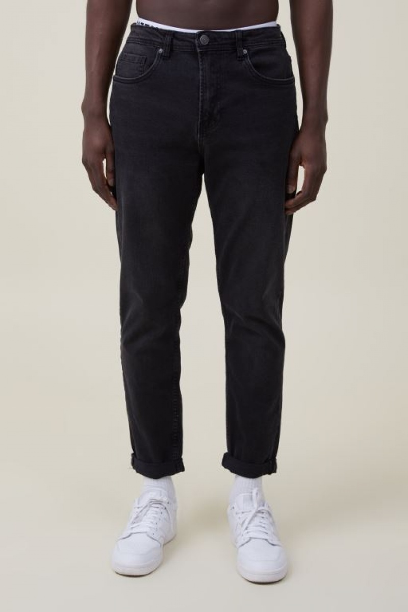 Pantalon Cotton On Relaxed Tapered Jean Hombre Negras | Vp45WqOIfiw