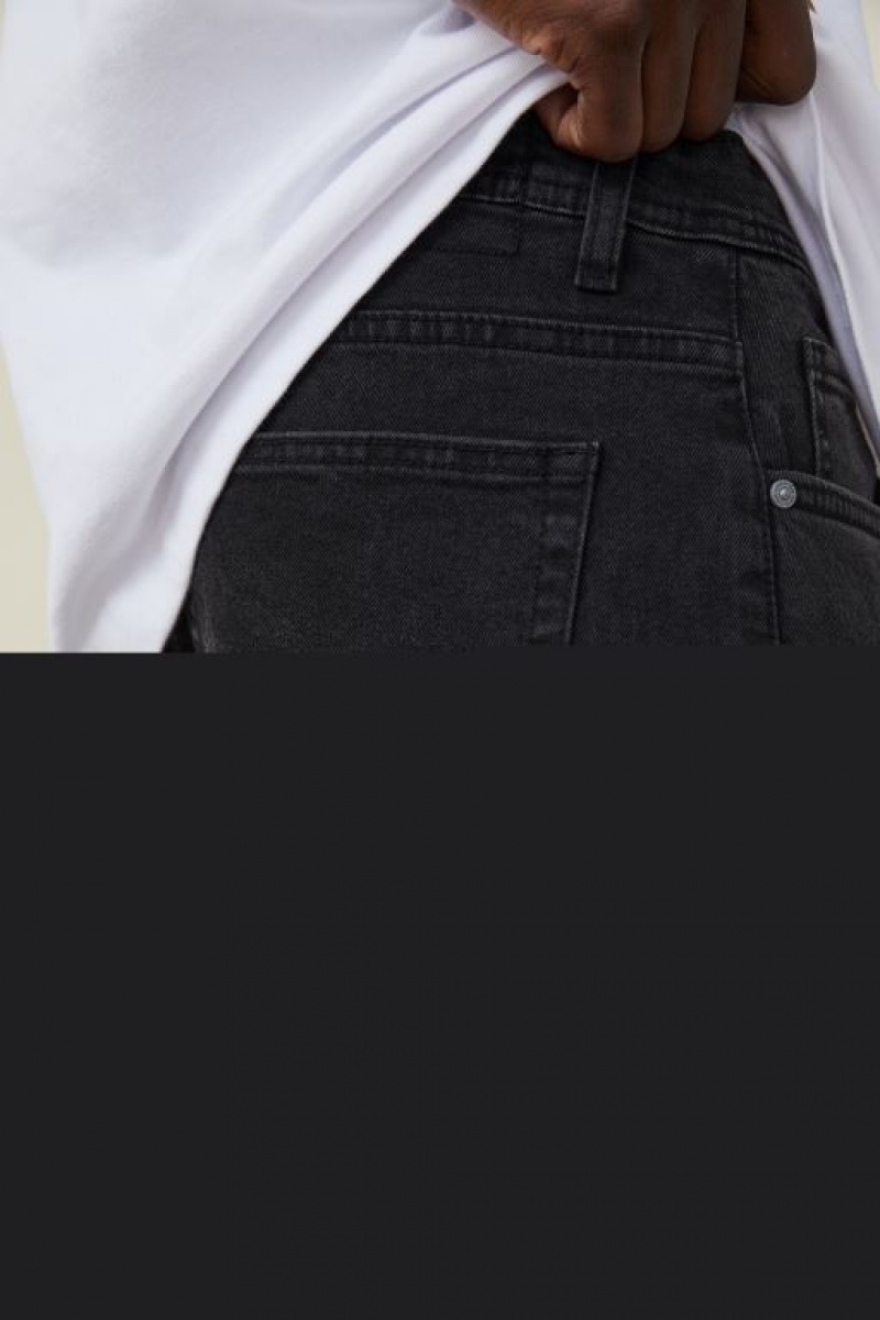 Pantalon Cotton On Relaxed Tapered Jean Hombre Negras | Vp45WqOIfiw