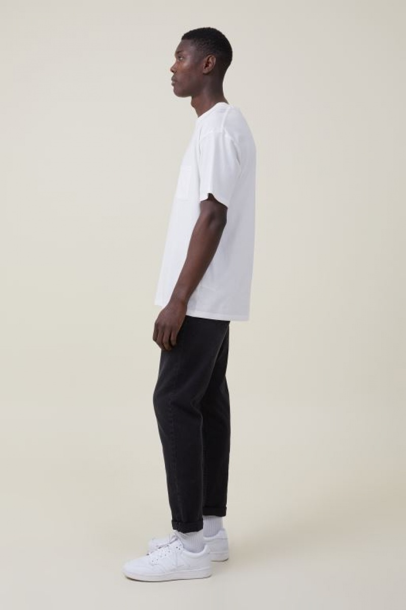 Pantalon Cotton On Relaxed Tapered Jean Hombre Negras | Vp45WqOIfiw