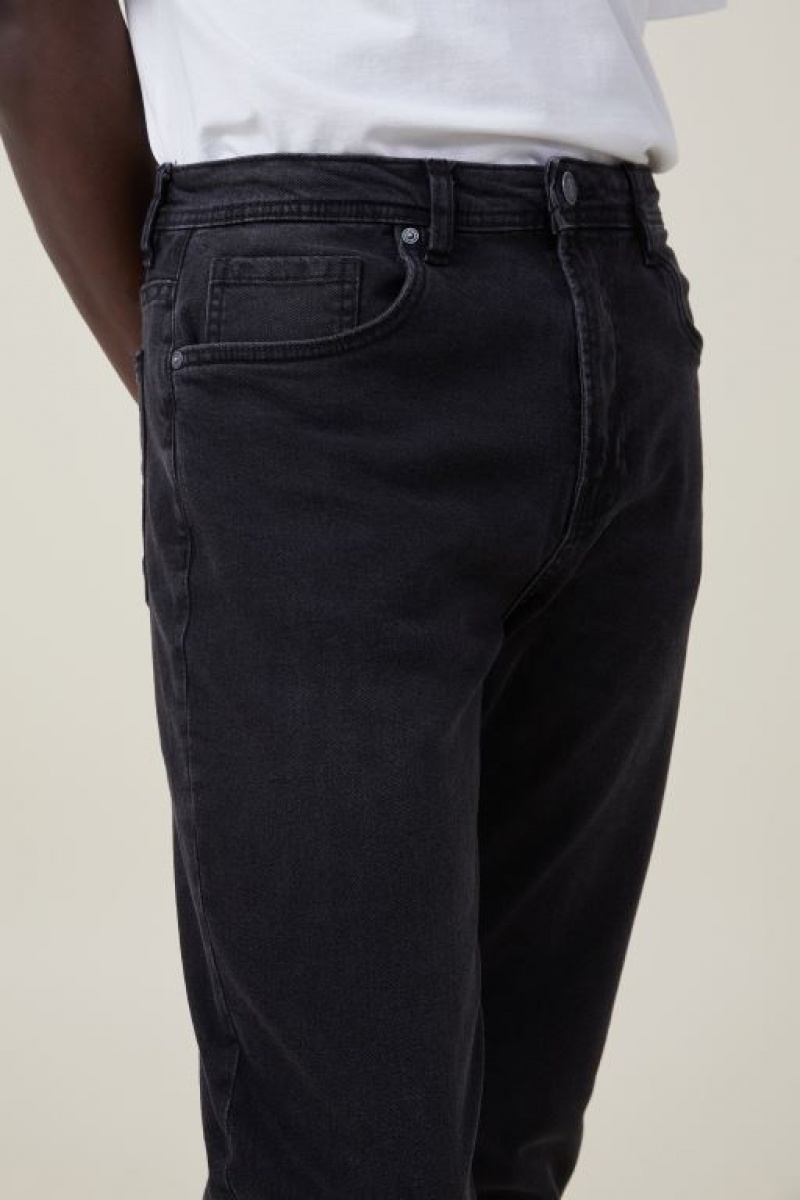 Pantalon Cotton On Relaxed Tapered Jean Hombre Negras | Vp45WqOIfiw