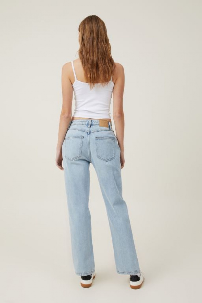 Pantalon Cotton On Slim Directo Jean Mujer Azules | PI3dGKnH4TM