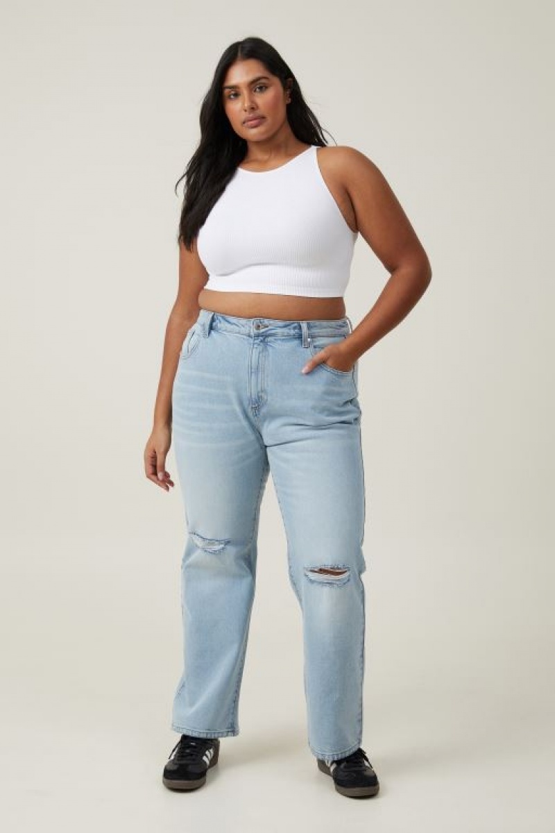 Pantalon Cotton On Slim Directo Jean Mujer Azules | PI3dGKnH4TM