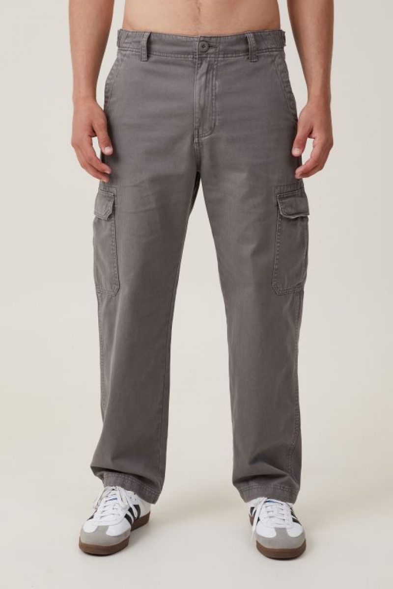 Pantalon Cotton On Tactical Cargo Hombre Gris | SzVg5h5wb4e