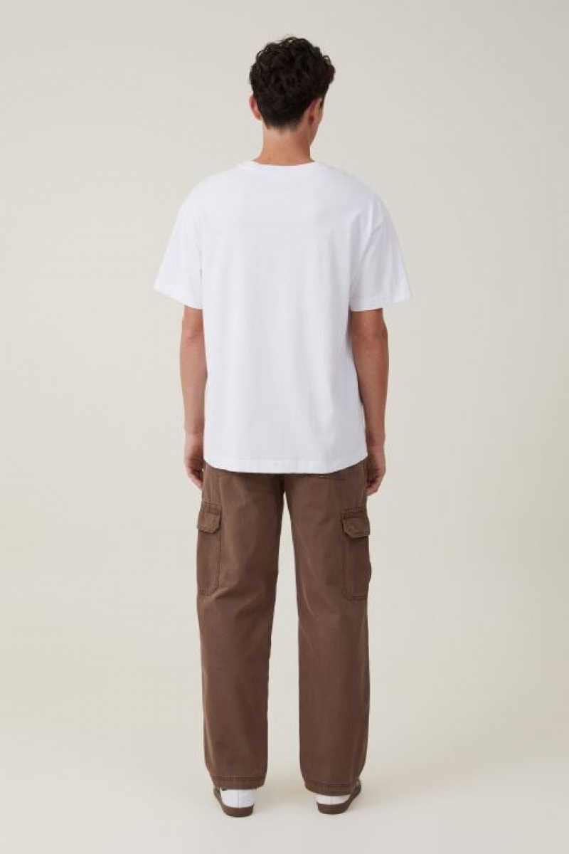 Pantalon Cotton On Tactical Cargo Hombre Marrones Oscuro | 8Sc6wnJ8G0M