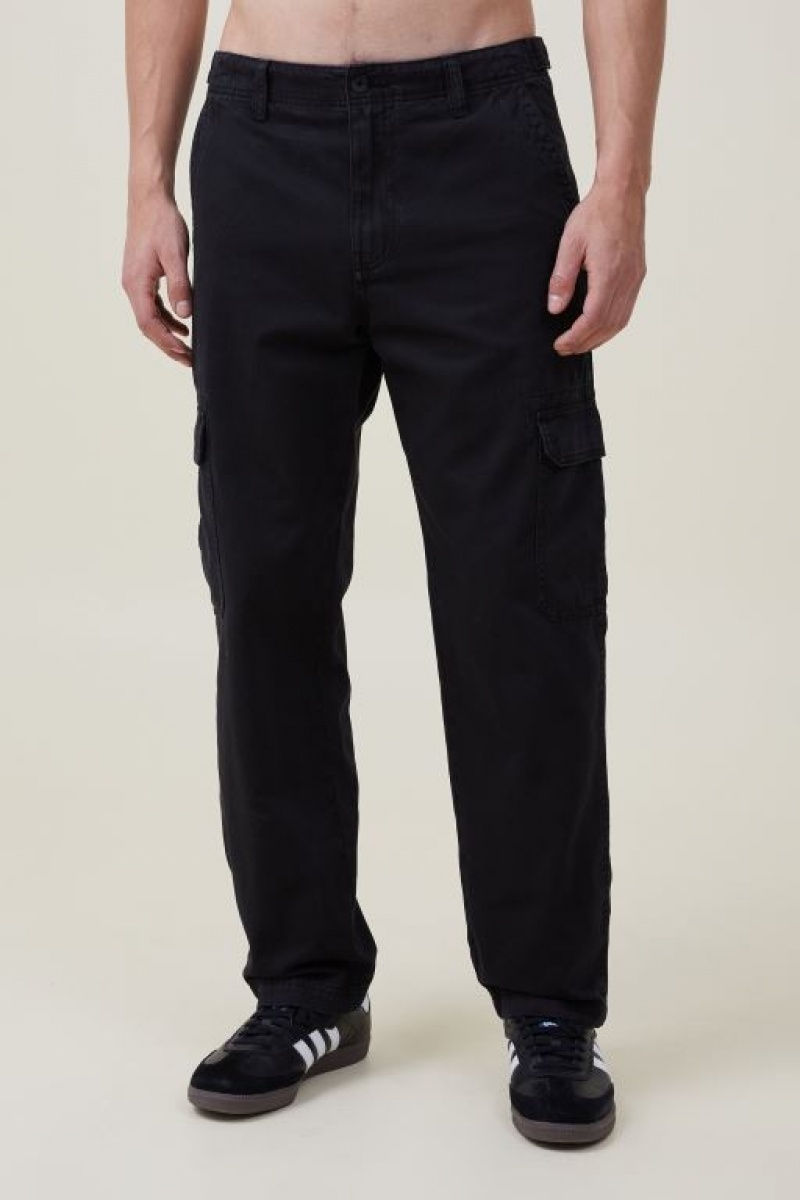 Pantalon Cotton On Tactical Cargo Hombre Negras | ji8iFoiEuL7