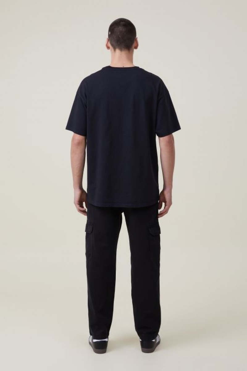 Pantalon Cotton On Tactical Cargo Hombre Negras | ji8iFoiEuL7