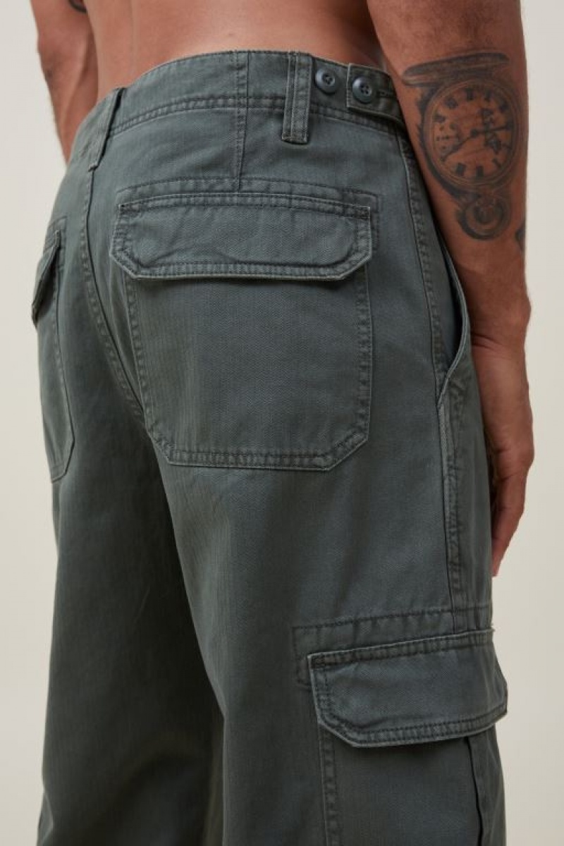 Pantalon Cotton On Tactical Cargo Hombre Verde | 4lwjrjb56Z1