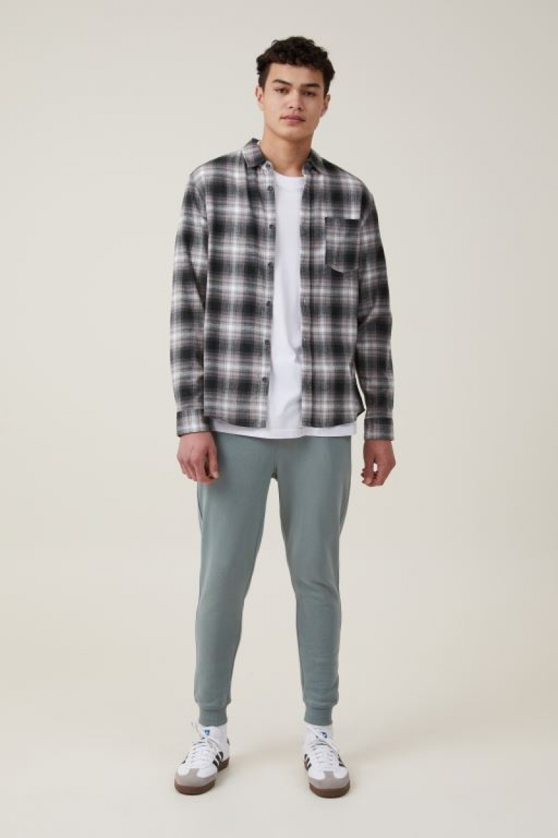 Pantalon Cotton On Trippy Slim Trackie Hombre Azules | lsDv17f0KyA