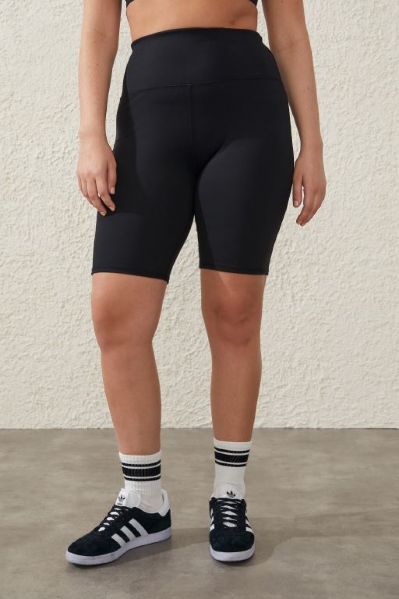 Pantalones Cortos Ciclismo Cotton On Highwaisted Mid Length Mujer Negras | qzPEA8T0HuN
