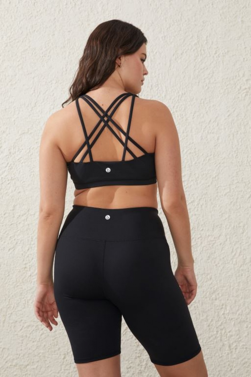 Pantalones Cortos Ciclismo Cotton On Highwaisted Mid Length Mujer Negras | qzPEA8T0HuN