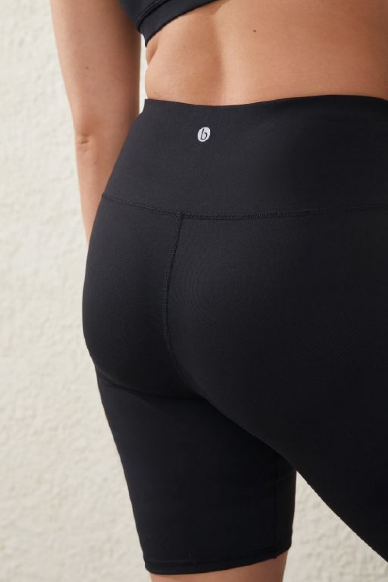 Pantalones Cortos Ciclismo Cotton On Highwaisted Mid Length Mujer Negras | qzPEA8T0HuN