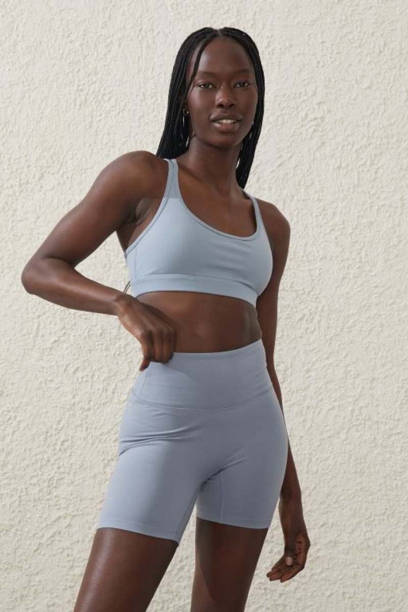 Pantalones Cortos Ciclismo Cotton On Ultra Soft Yoga Mujer Gris | vd9XFhPQQVR