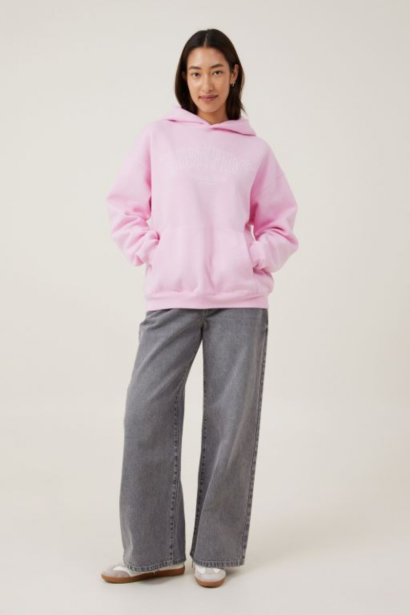 Pantalones Deportivos Cotton On Black Pink Hoodie Mujer Negras Rosas Rosas | D5CdzDaNnEZ