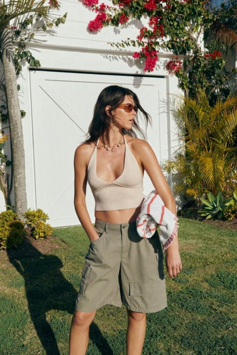 Prendas De Punto Cotton On Sun Set Halter Mujer Gris | WHngmKROXVo