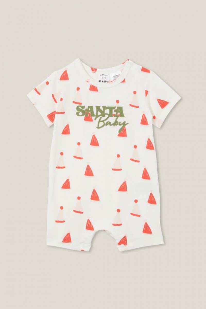 Rompers Cotton On The Corta Sleeve Bebe Amarillo Claro | RbeWiMHPYfG