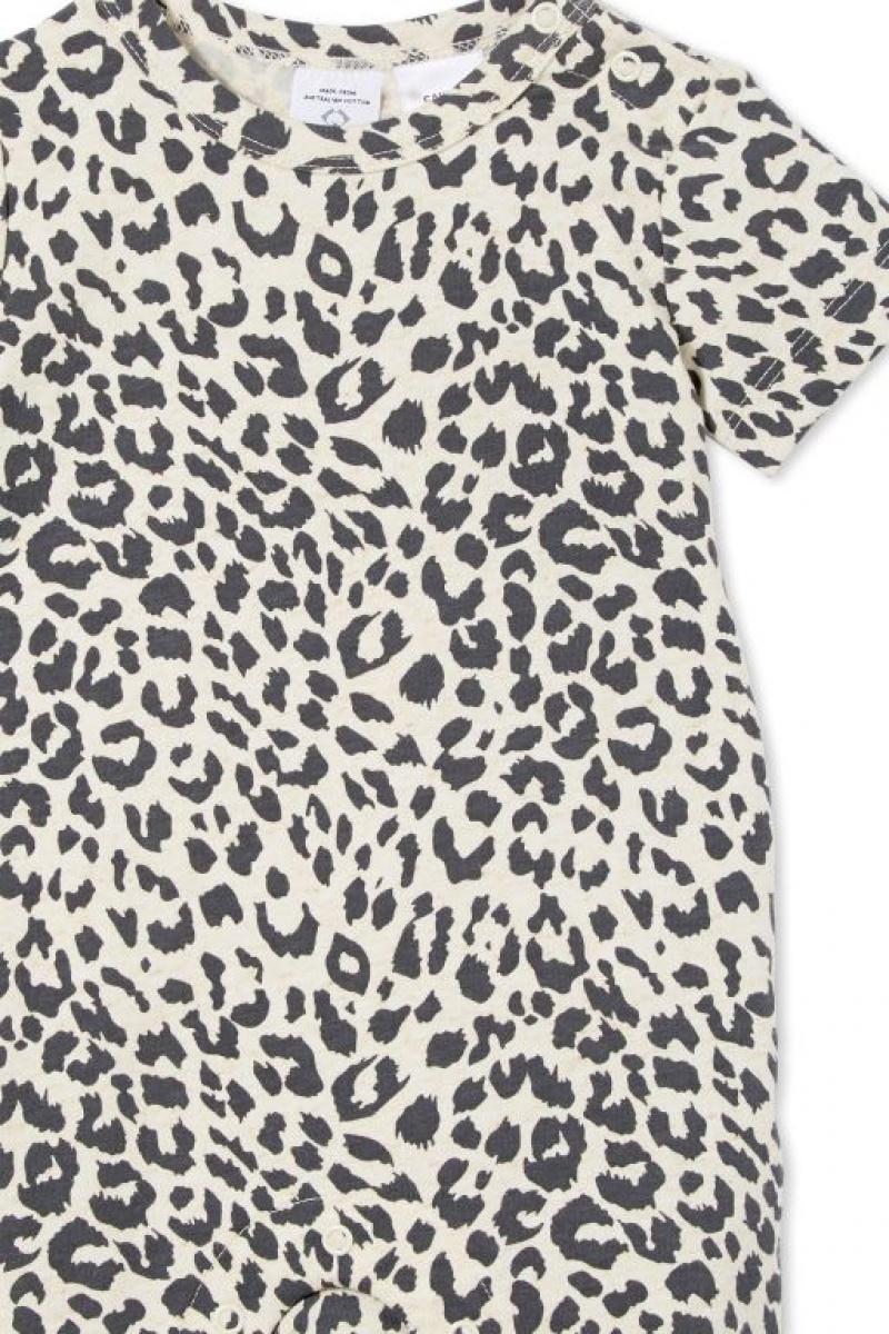 Rompers Cotton On The Corta Sleeve Bebe Caramel | vUntf0OMej3