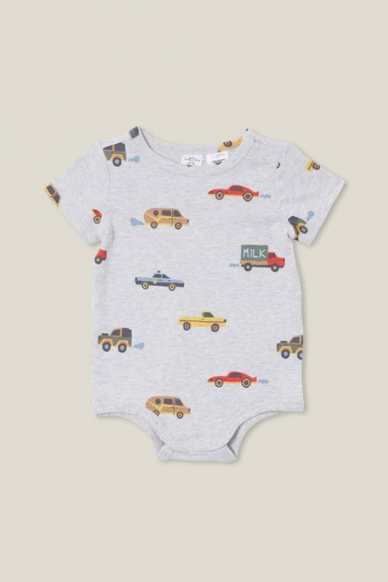 Rompers Cotton On The Corta Sleeve Bubbysuit Bebe Cloud | iBMX8US1NDm