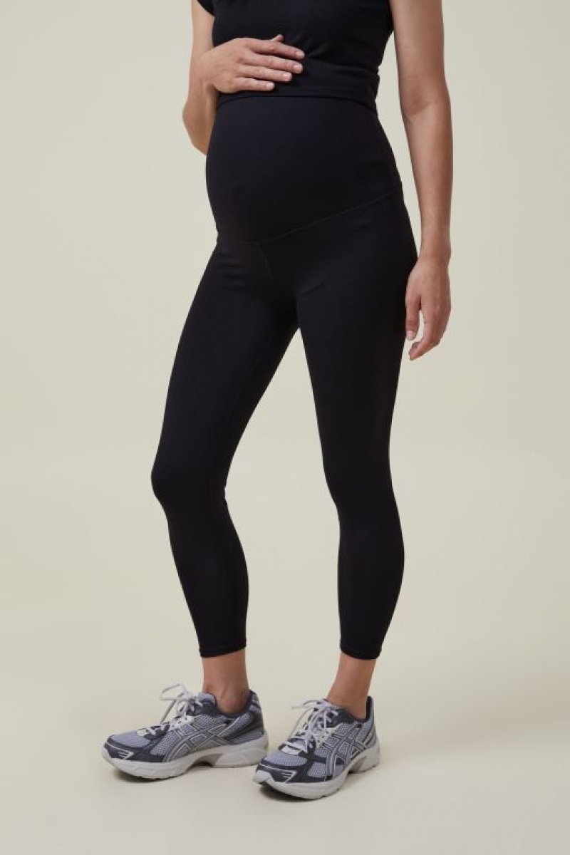 Ropa de Premamá Cotton On Core 7/8 Tight Mujer Negras | 5lqAbUZTsq6