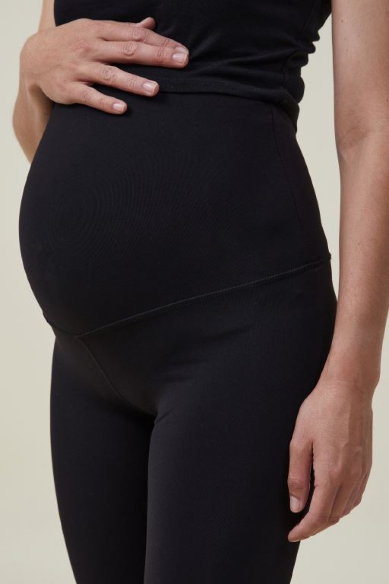 Ropa de Premamá Cotton On Core Tight Over Belly Mujer Negras | lOA7oQuLD9x