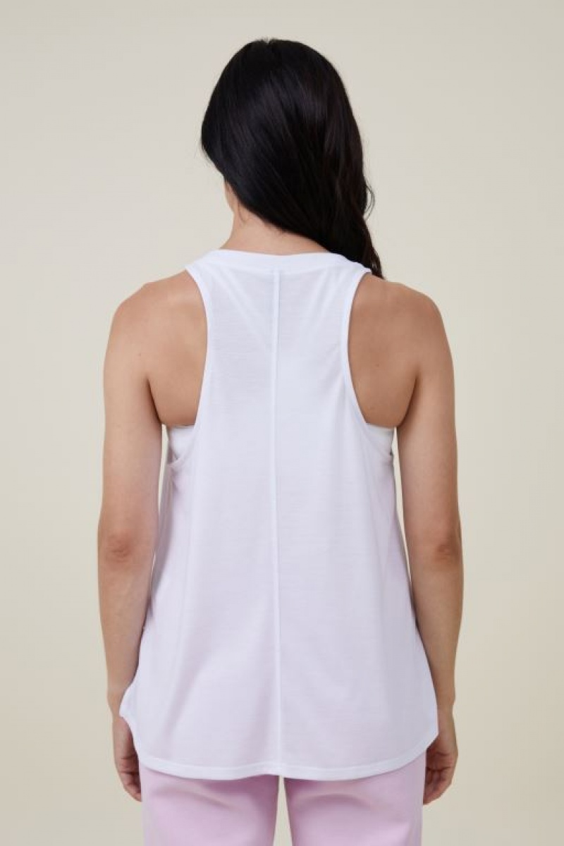 Ropa de Premamá Cotton On Tank V2 Mujer Blancas | KwBFMa414wi