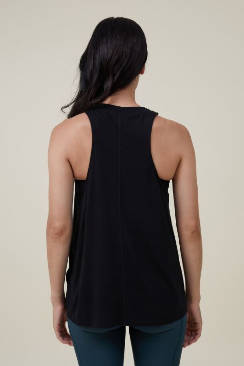 Ropa de Premamá Cotton On Tank V2 Mujer Negras | rQQb3mOMyBP