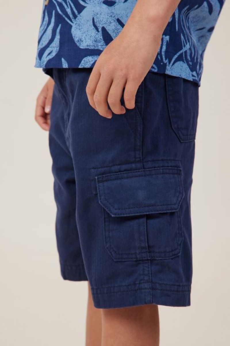 Short Cotton On Cargo Niño Azul Marino | 3cdmzPJthJw