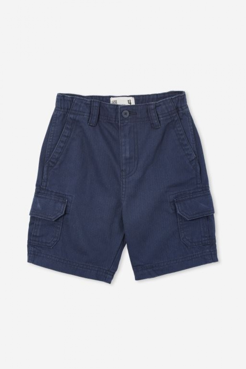 Short Cotton On Cargo Niño Azul Marino | 3cdmzPJthJw