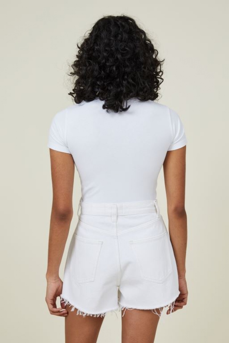 Short Cotton On High Mom Denim Mujer Whitehaven | 00jY3i7hzvt