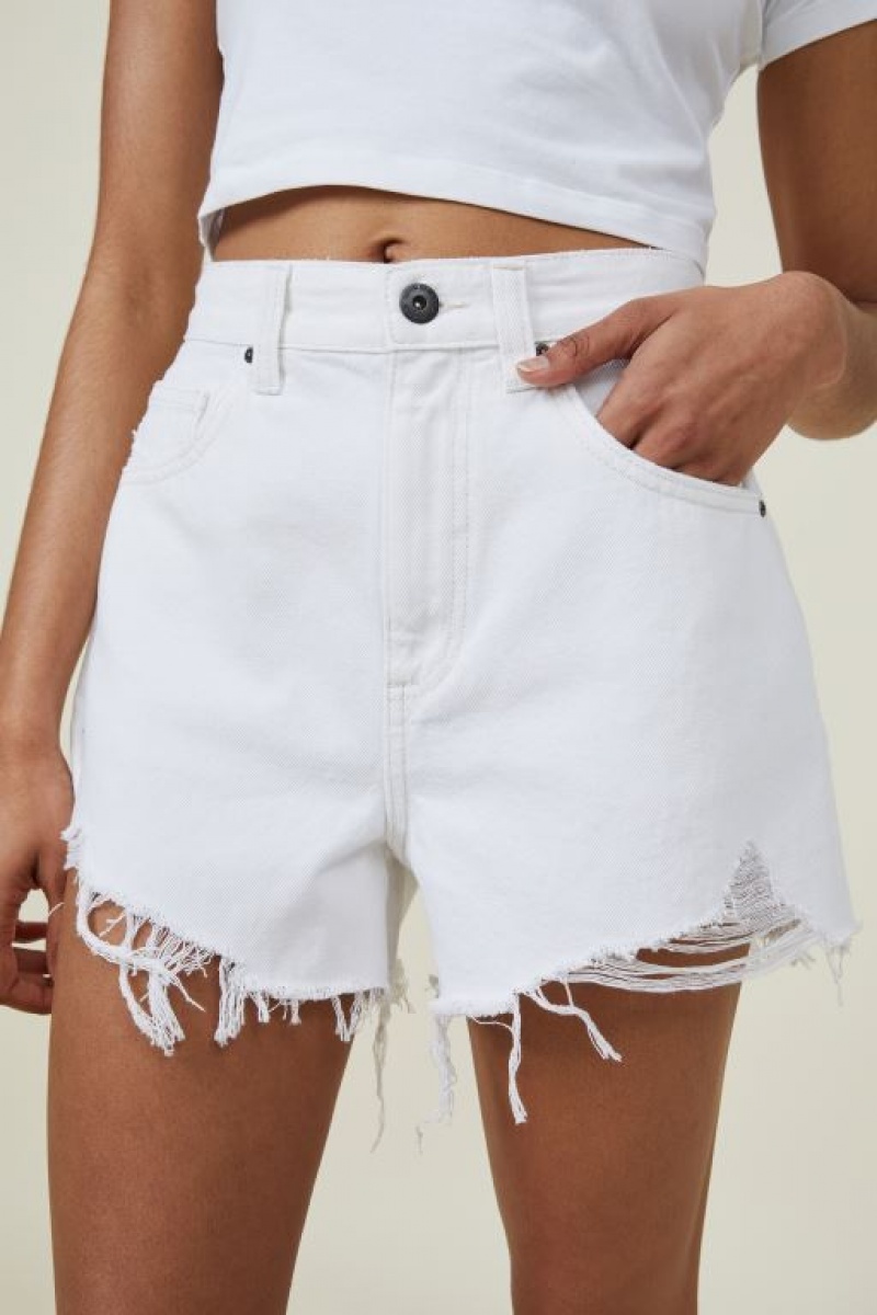 Short Cotton On High Mom Denim Mujer Whitehaven | 00jY3i7hzvt