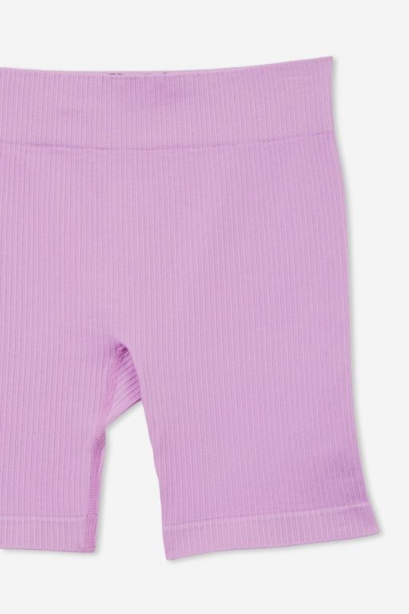 Short Cotton On Ida Seamfree Bike Niña Lavanda | OzRcZjc9K0s