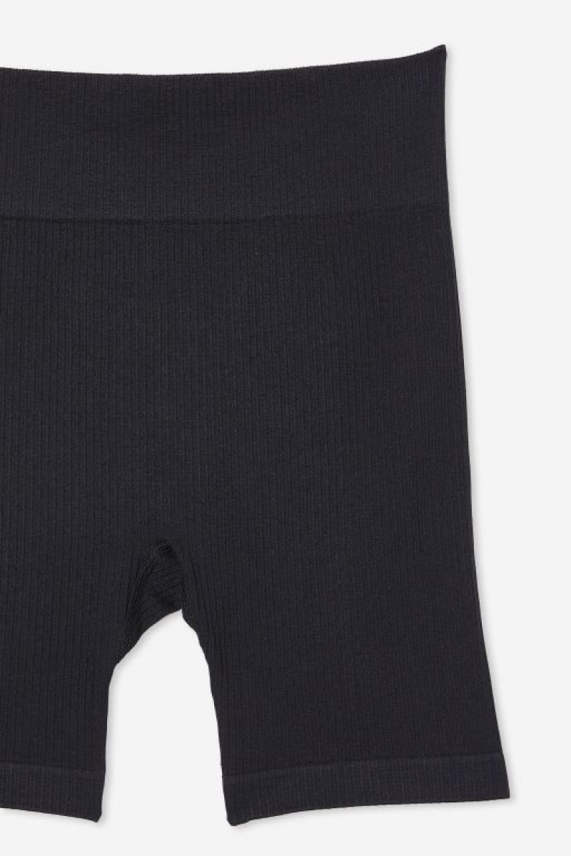 Short Cotton On Ida Seamfree Bike Niña Negras | MNuvokUcf45