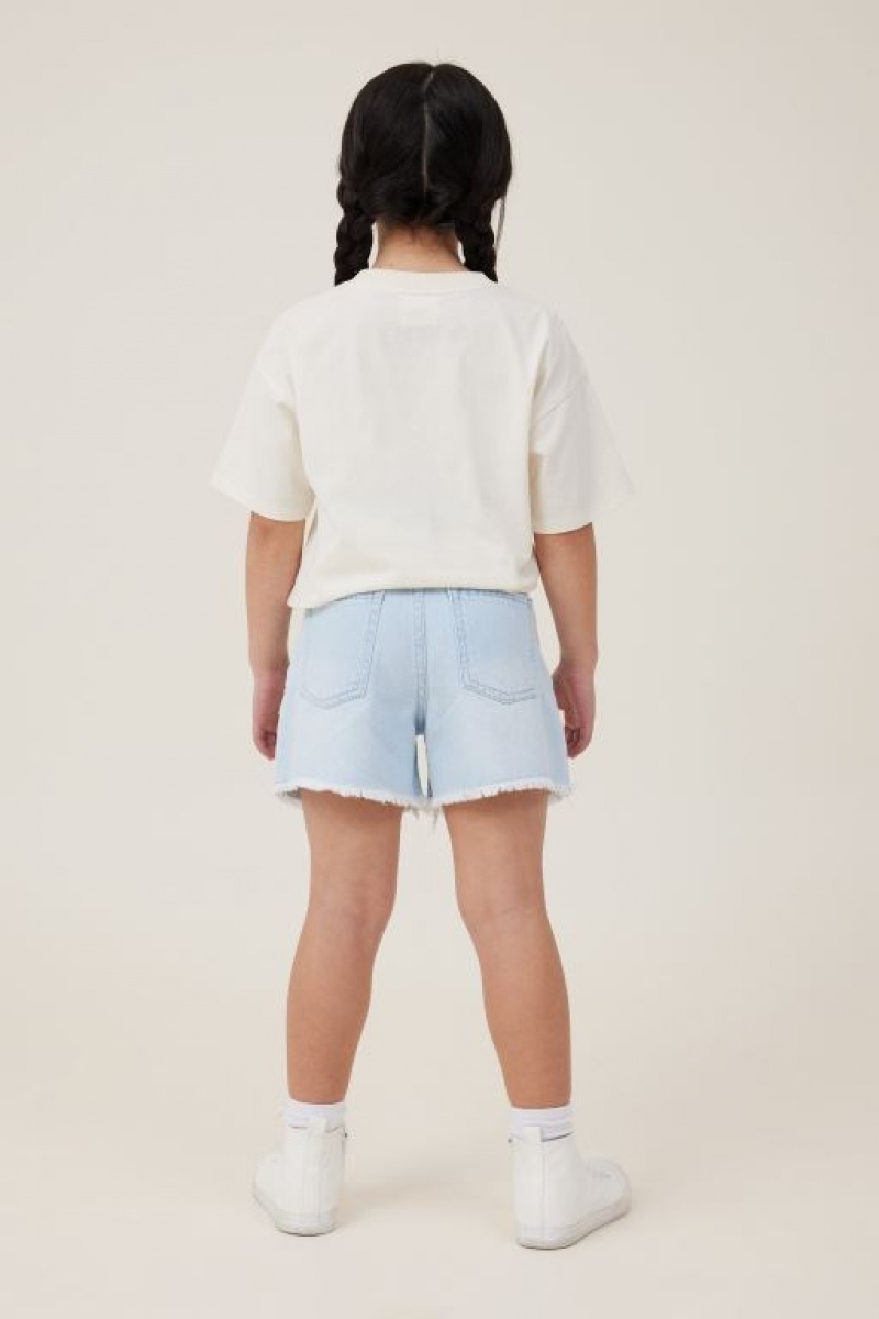 Short Cotton On Kyla Denim Niña Azules Azules | MqnXswIASF1