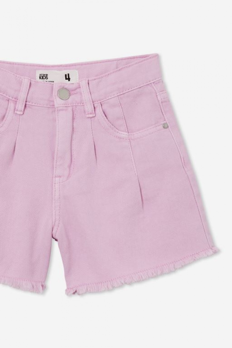 Short Cotton On Kyla Denim Niña Moradas | UzpLa1hcPnG