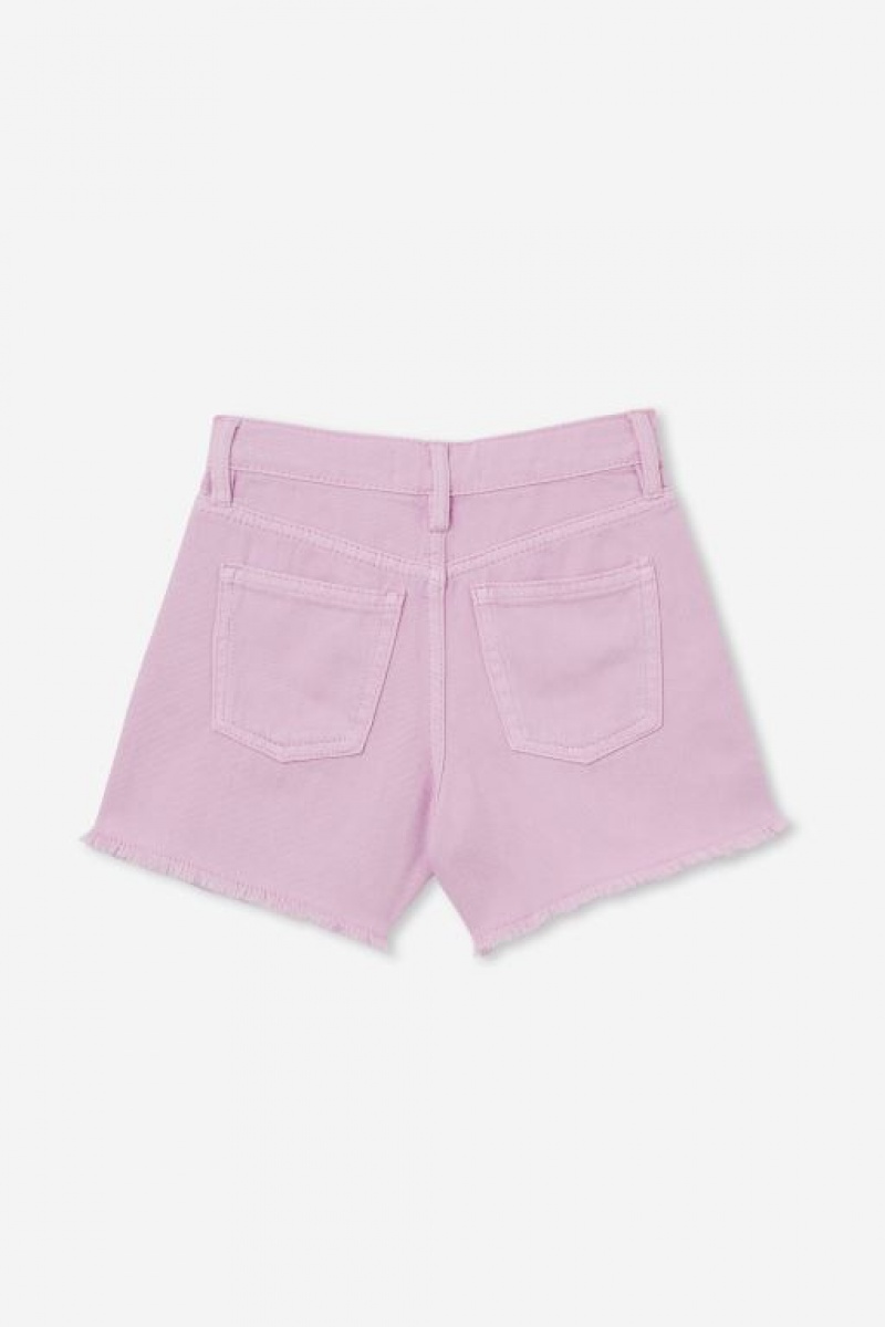Short Cotton On Kyla Denim Niña Moradas | UzpLa1hcPnG