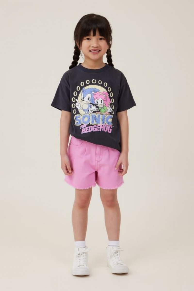 Short Cotton On Kyla Denim Niña Rosas | eZcr6hpqBVW