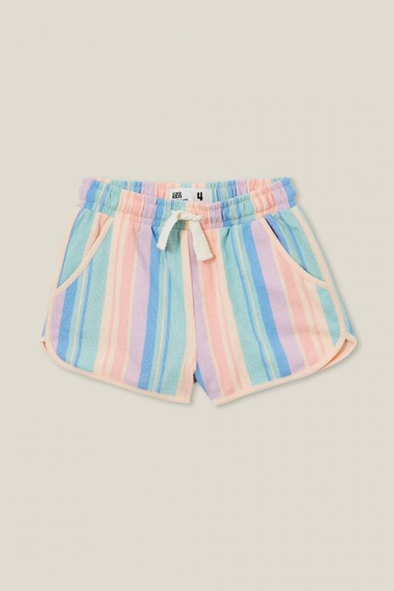 Short Cotton On Nina Knit Niña Multicolor Rayadas | RRkd04HSphO