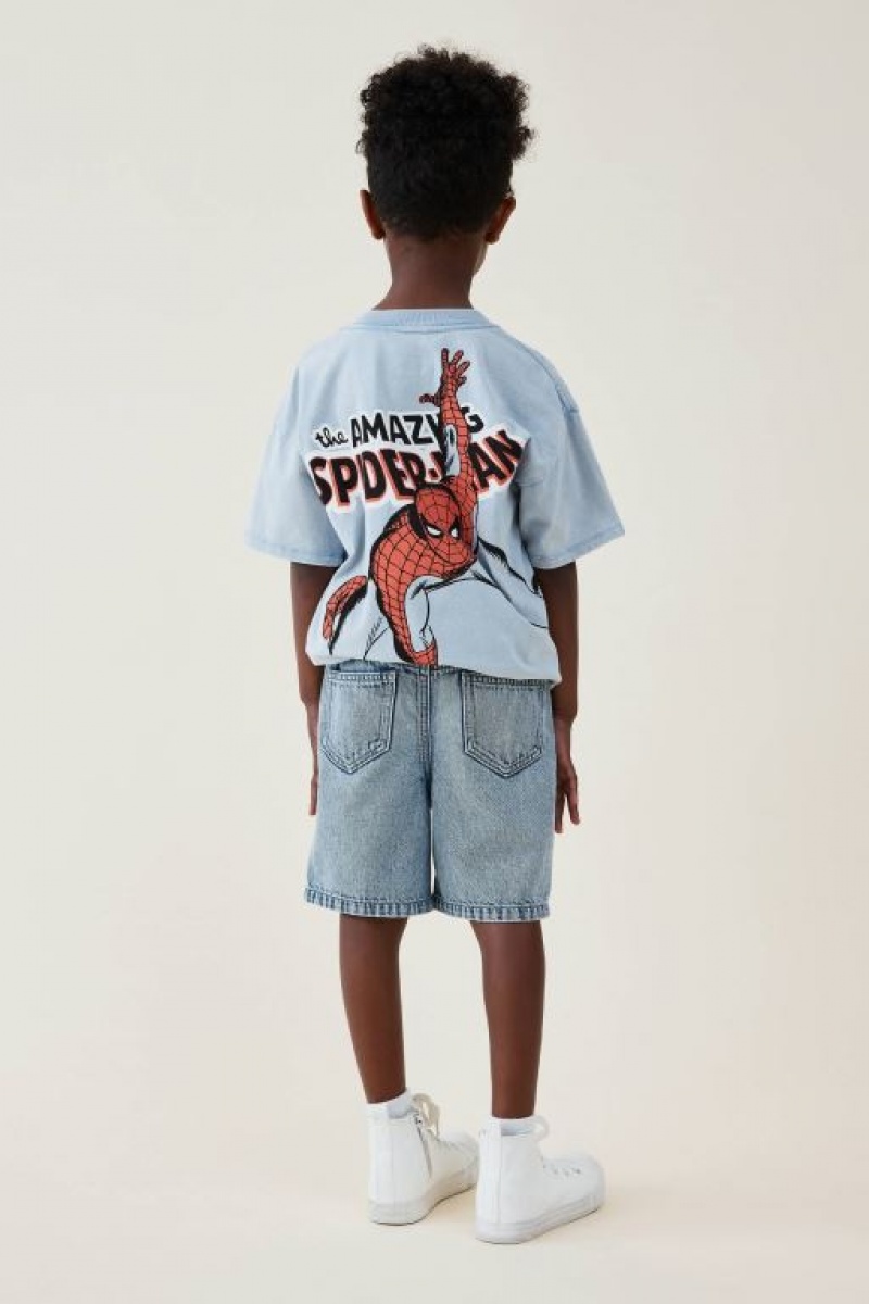 Short Cotton On Regular Fit Niño Azules Claro | 43Zlp88rAfU