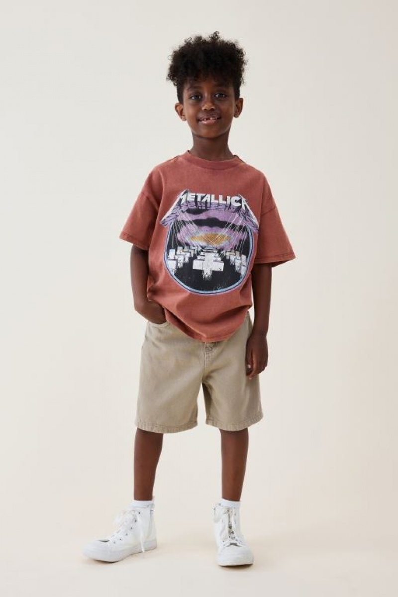 Short Cotton On Regular Fit Niño Gris | 0iG5pdfxFOn