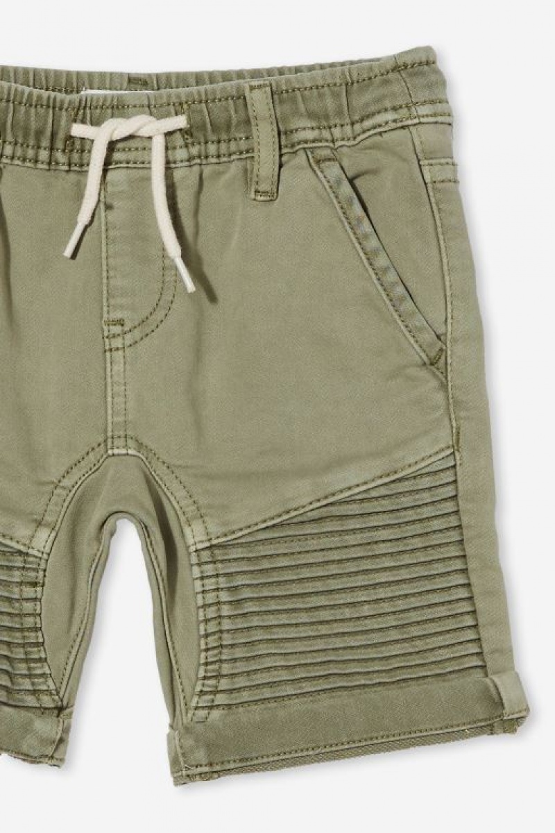 Short Cotton On Slouch Fit Niño Verde | PT3SteTggKn