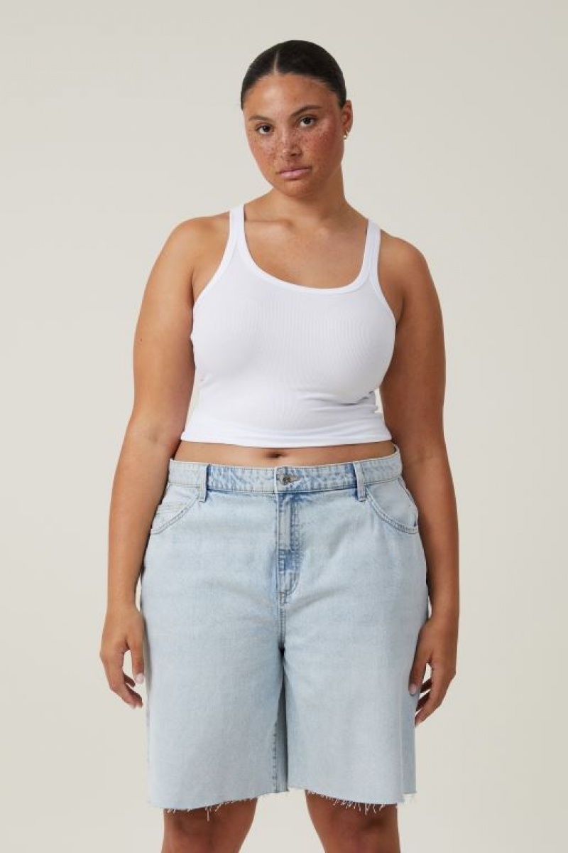 Short Cotton On Super Baggy Denim Jort Mujer Azules | swmbdtuk4re