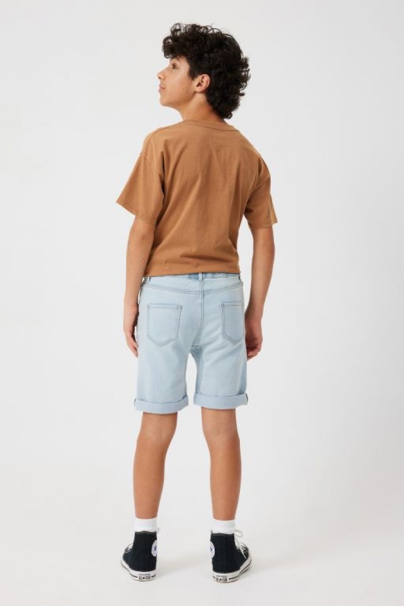 Short Cotton On Super Slouch Fit Niño Azules Claro | JfmPpPzQpiM