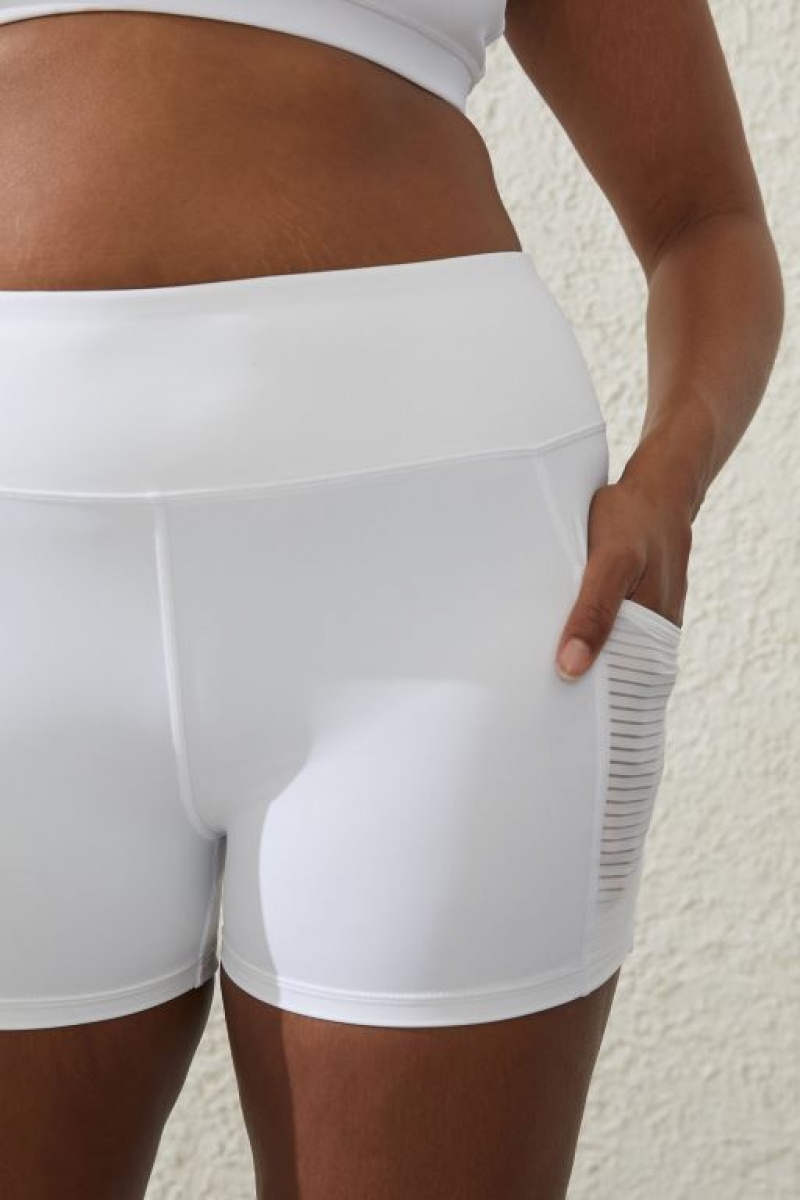 Short Cotton On Ultra Luxe Pocket Shortie Mujer Blancas | dms7iWsL5Np