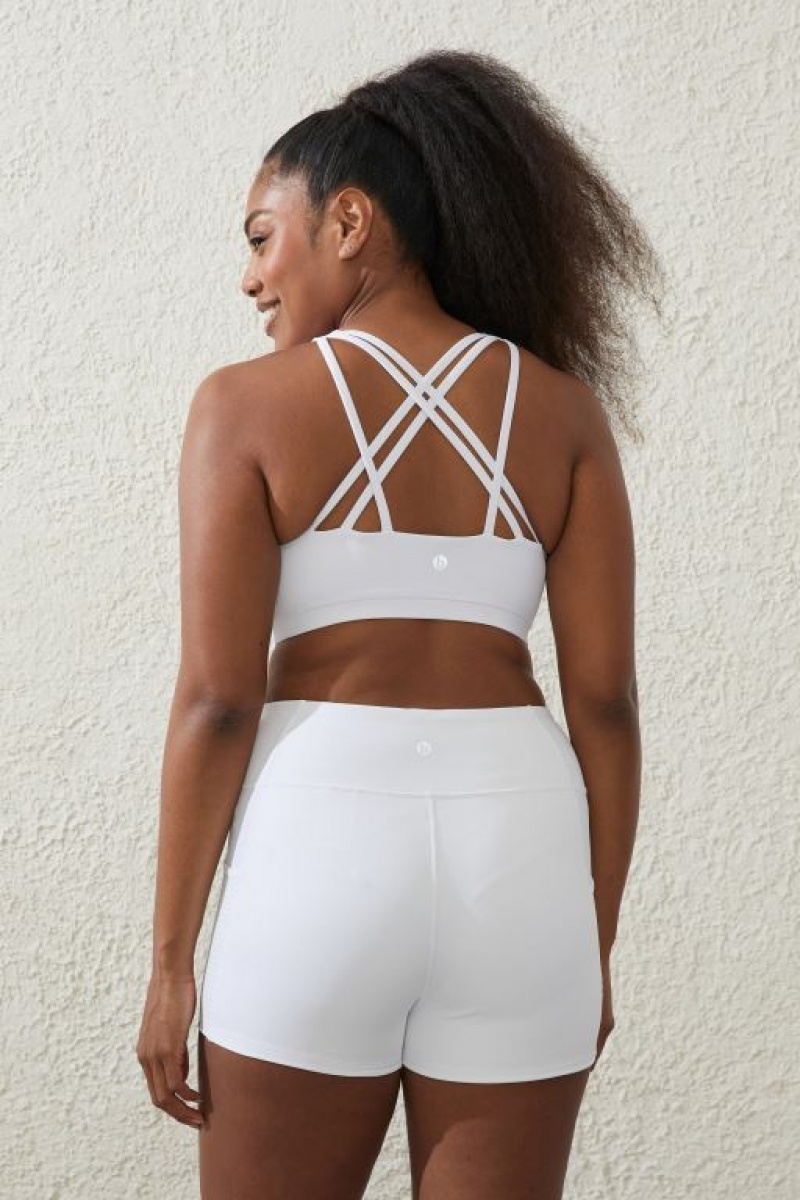 Short Cotton On Ultra Luxe Pocket Shortie Mujer Blancas | dms7iWsL5Np
