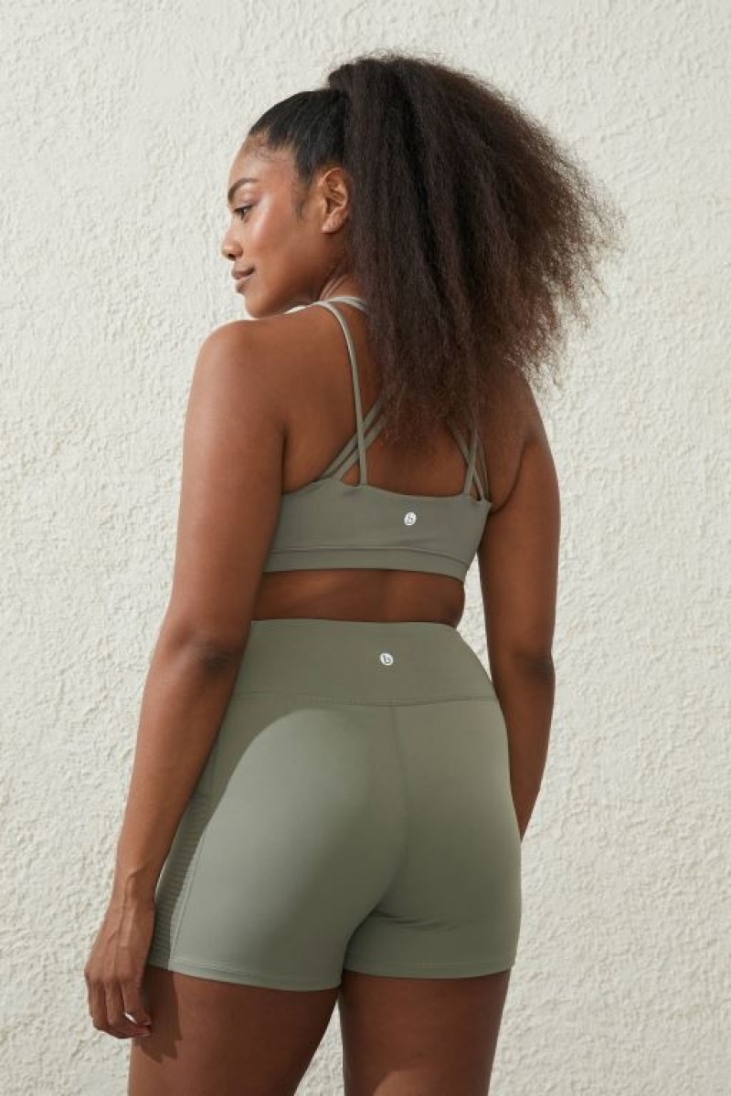 Short Cotton On Ultra Luxe Pocket Shortie Mujer Kaki | 1vrBNqqCR9Q