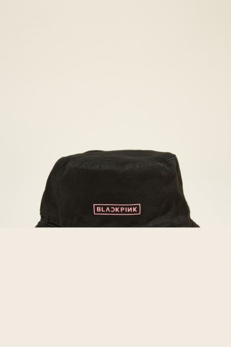 Sombreros Cotton On License Reversible Bucket Mujer Negras | KI7KfaXPpHG